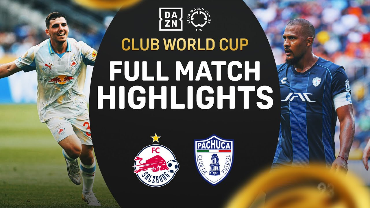 #ไฮไลท์ฟุตบอล [ ปาชูก้า(เม็กซิโก) 1 - 2 เร้ดบูลล์ ซัลซ์บวร์ก(ออสเตรีย) ] ฟีฟ่า คลับ เวิลด์ คัพ 2025/19.6.68